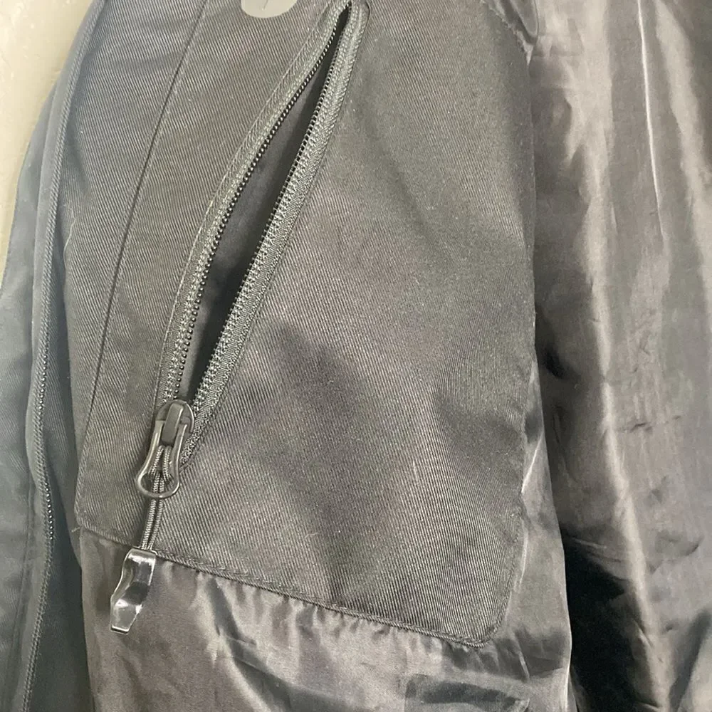 HENDRICK Collection Men’s Fully Lined Black Hooded Jacket Size M